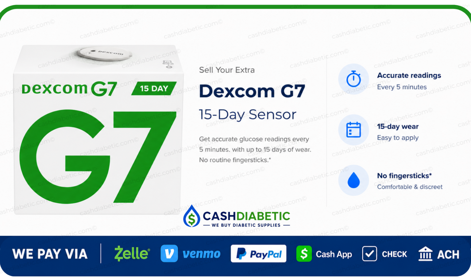 Vende Tu Extra Dexcom G7 15 dias