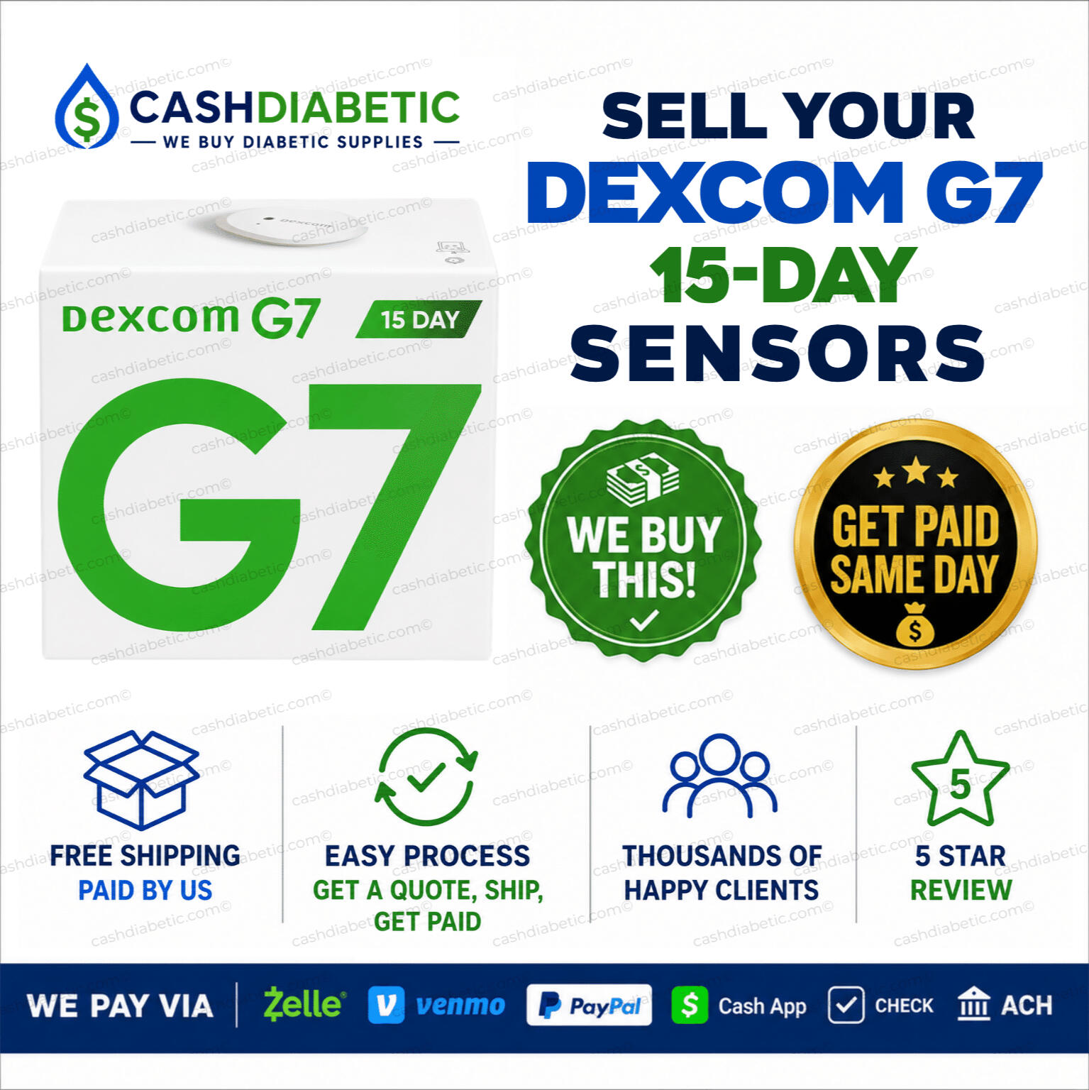 Sell your Dexcom G7 15-day